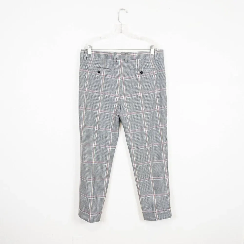 MR TURK Men's KENNEDY 2-Piece Suit Blazer & Pants Gray Plaid Check 42R
